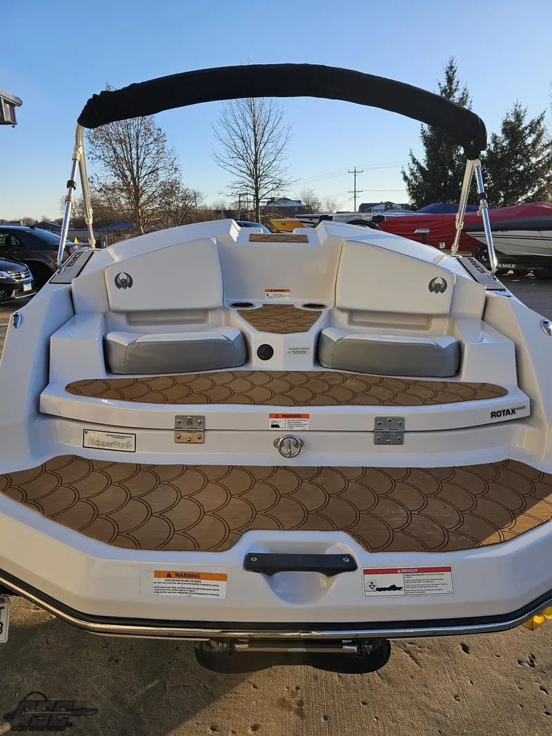 Slide: The Image of 2018 Scarab 165 ID boat with stylish seating and modern design. - 25