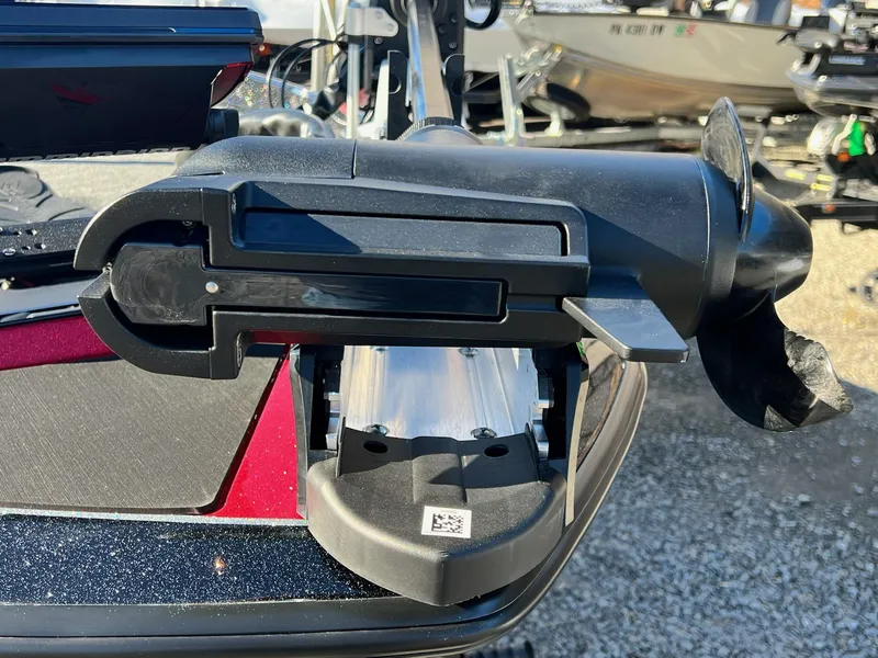 Slide: The Image of Close-up of 2025 Skeeter ZXR 21 boat motor propeller. - 20