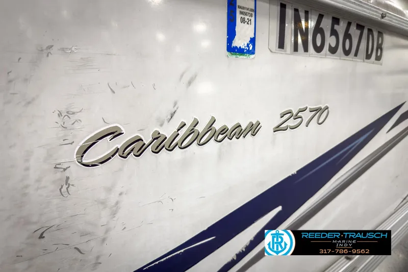 Slide: The Image of 2006 Crest Caribbean 2570 boat with registration number IN6567DB. - 35