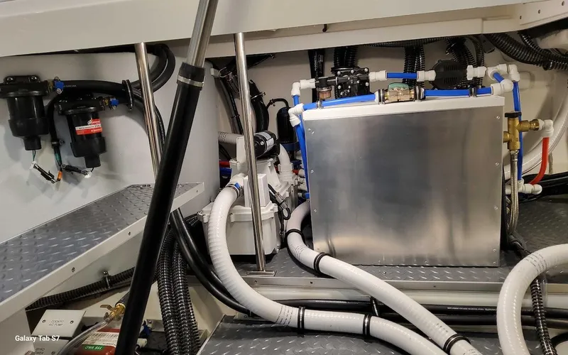 Slide: The Image of Engine room of 2024 Formula 430 Super Sport Crossover with advanced mechanical systems. - 45