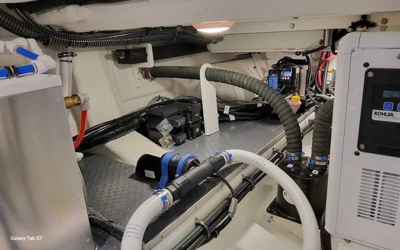 Slide: The Image of Engine room of 2024 Formula 430 Super Sport Crossover with advanced mechanical systems. - 46