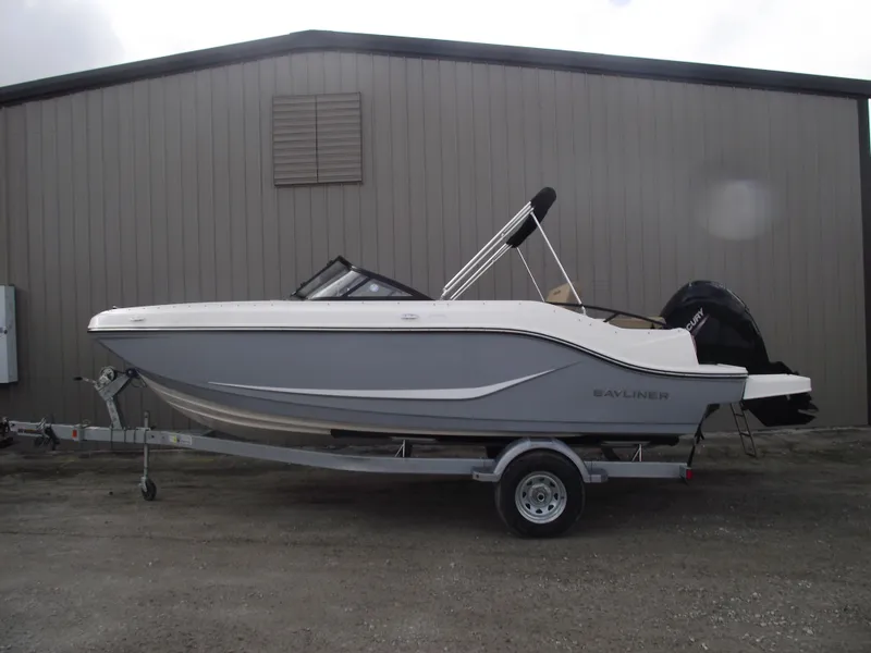 The Image of 2025 Bayliner D20 boat on trailer. - 0