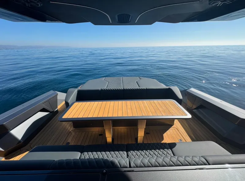 Slide: The Image of Luxurious 2019 Maori 54ft Family yacht with spacious deck and ocean view. - 9