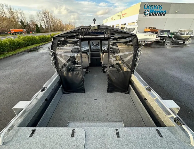 Slide: The Image of 2012 North River 21 SEAHAWK RTF boat at Clemens Marina, exterior view. - 13