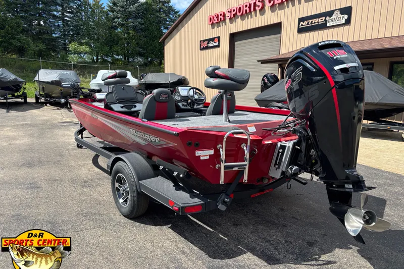 Slide: The Image of 2025 Ranger RT188P boat with Mercury 115 engine at D&R Sports Center. - 3