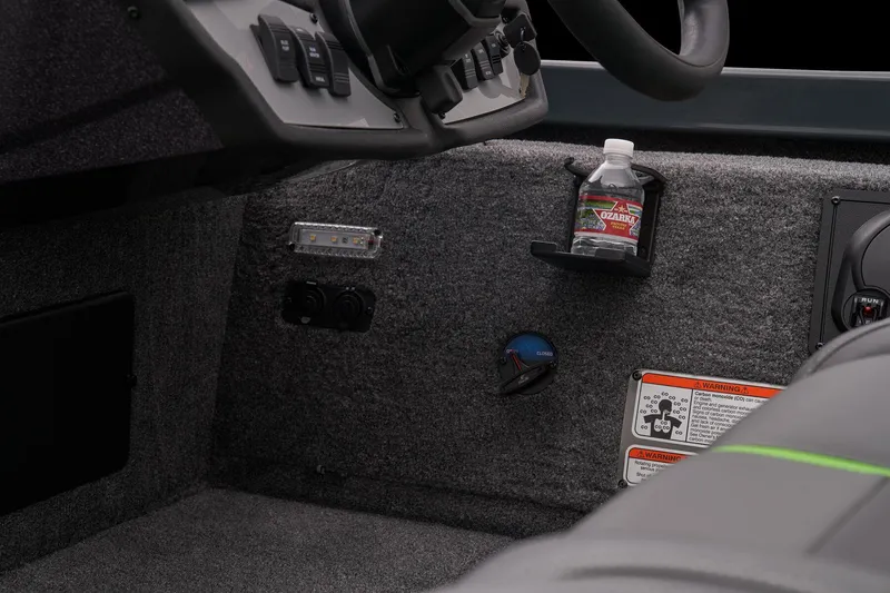 Slide: The Image of Lowrance Elite fishfinder on 2025 Ranger RT178 boat dashboard. - 39