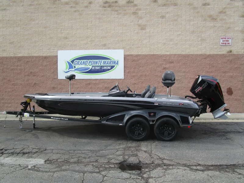 The Image of 2025 Ranger Z520 boat on trailer at Grand Pointe Marina. - 0