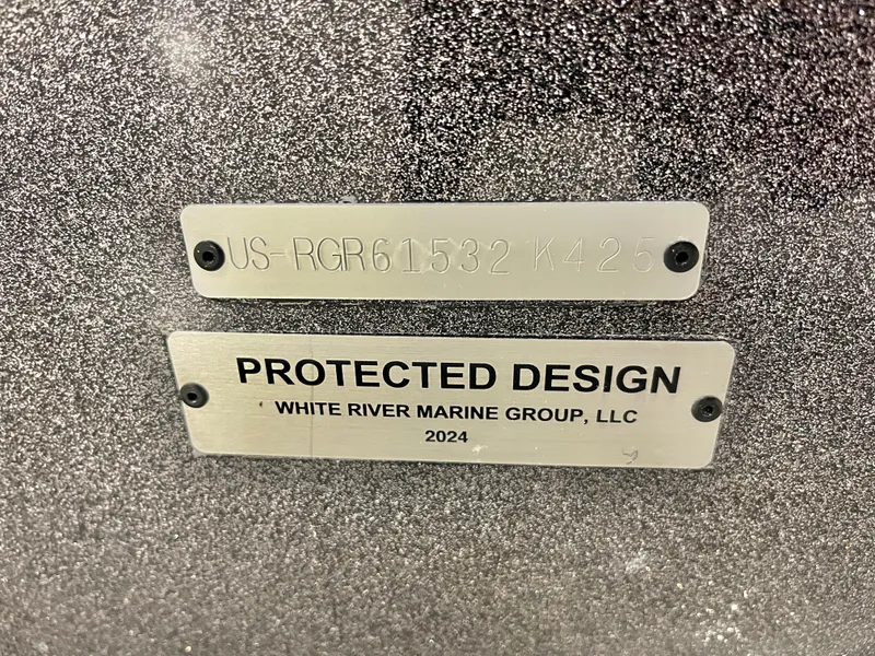 Slide: The Image of Protected design plate on Ranger Z520, 2025 model, by White River Marine Group. - 19