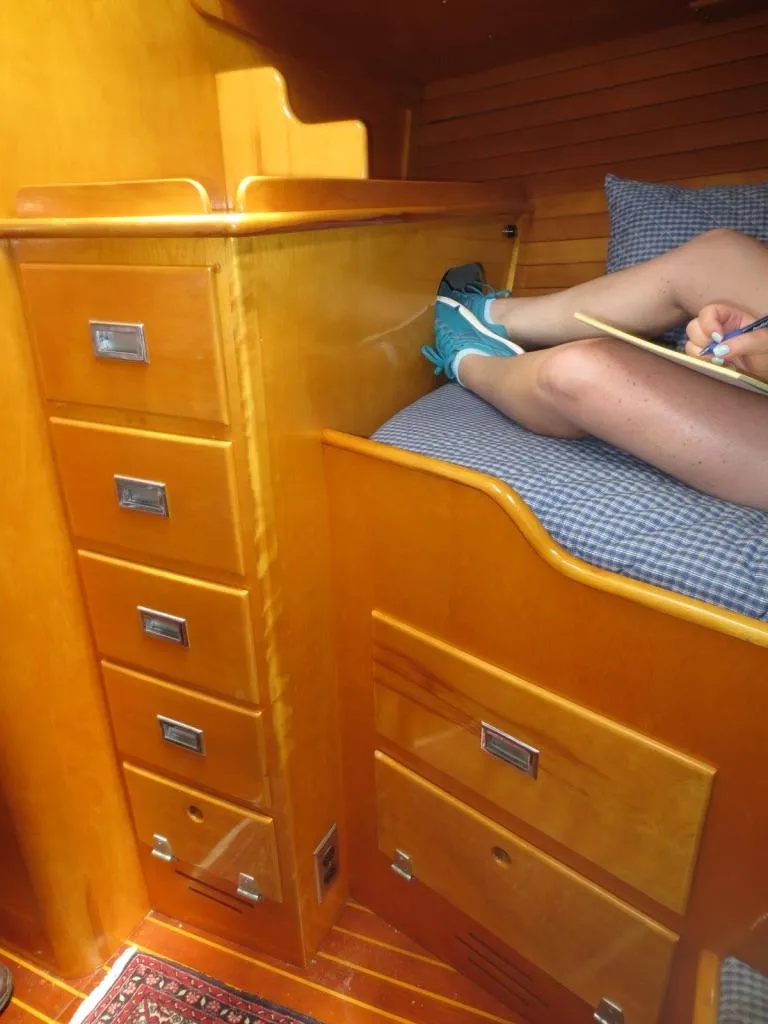 Slide: The Image of Hinckley Yachts Bermuda 40 Yawl Mark III 1974 - 108