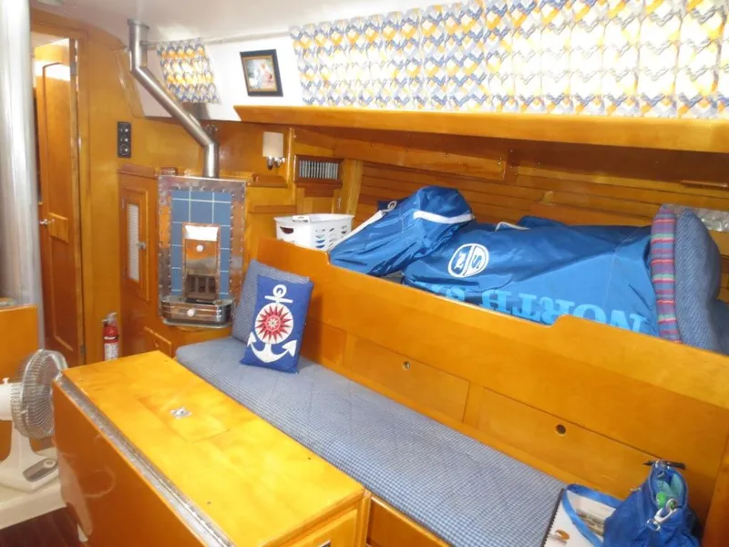 Slide: The Image of Hinckley Yachts Bermuda 40 Yawl Mark III 1974 - 74