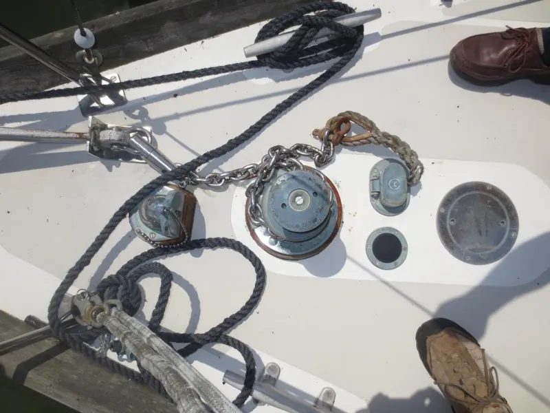 Slide: The Image of Hinckley Yachts Bermuda 40 Yawl Mark III 1974 - 76