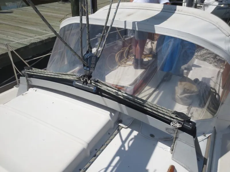 Slide: The Image of Hinckley Yachts Bermuda 40 Yawl Mark III 1974 - 82