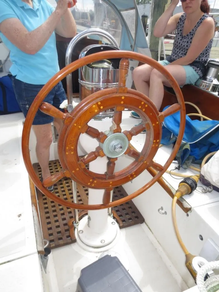 Slide: The Image of Hinckley Yachts Bermuda 40 Yawl Mark III 1974 - 85