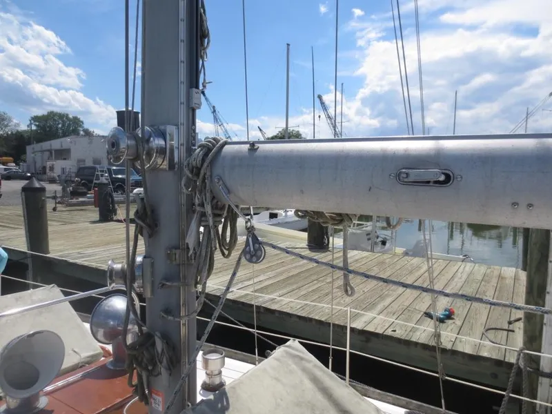 Slide: The Image of Hinckley Yachts Bermuda 40 Yawl Mark III 1974 - 89