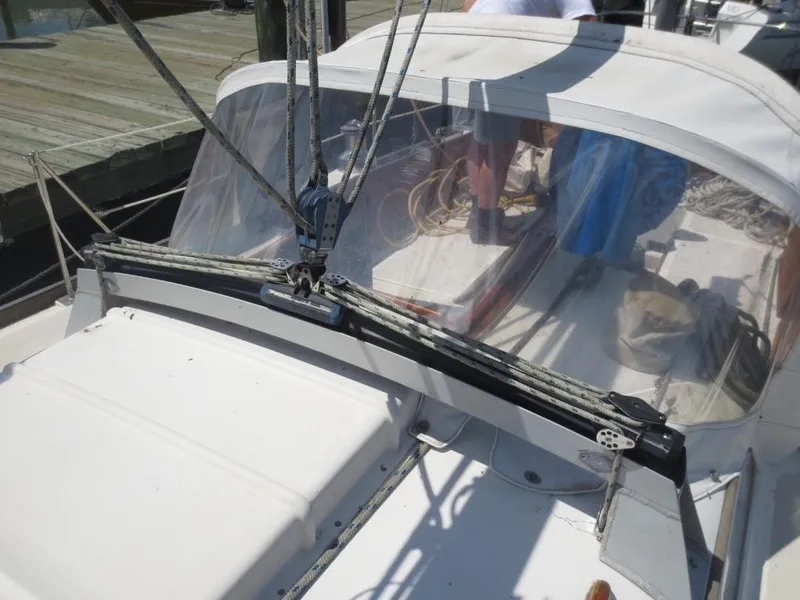 Slide: The Image of Hinckley Yachts Bermuda 40 Yawl Mark III 1974 - 90