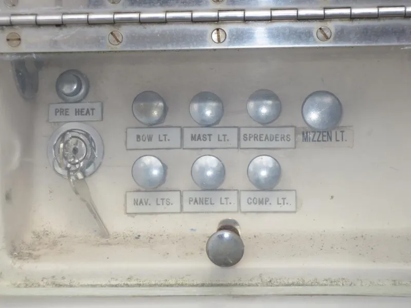 Slide: The Image of Hinckley Yachts Bermuda 40 Yawl Mark III 1974 - 97