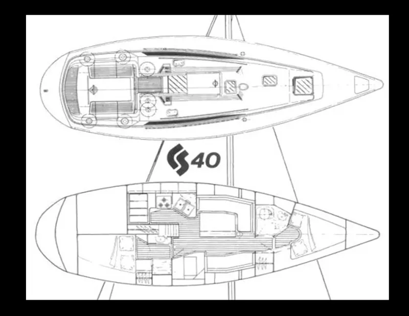 Slide: The Image of Canadian Sailcraft CS40 1989 - 71