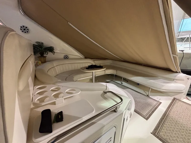 Slide: The Image of Caterpillar engine in 1999 Sea Ray Sundancer 450 yacht. - 10