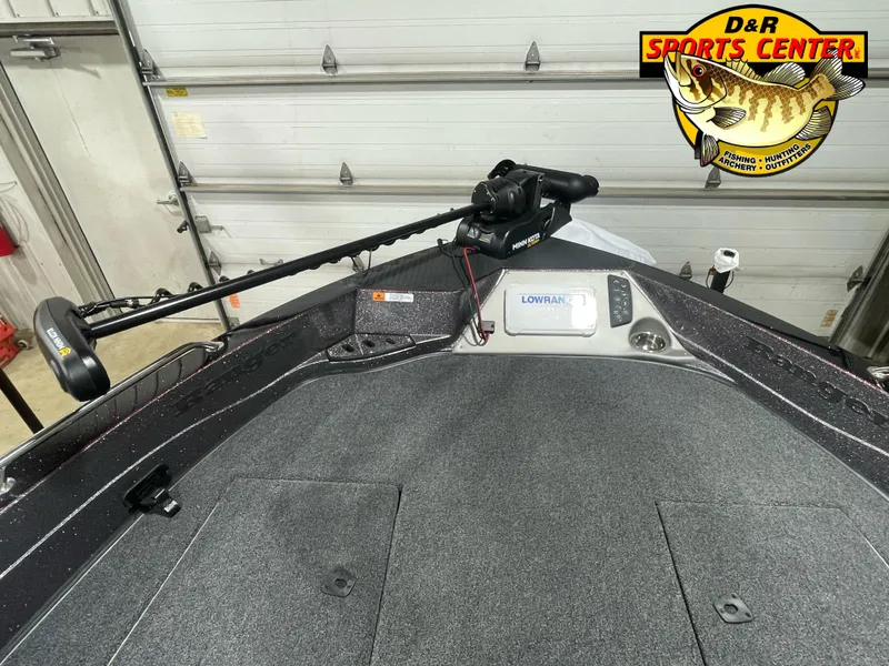 Slide: The Image of 2025 Ranger 621FS Cup Equipped boat with Lowrance electronics at D&R Sports Center. - 6