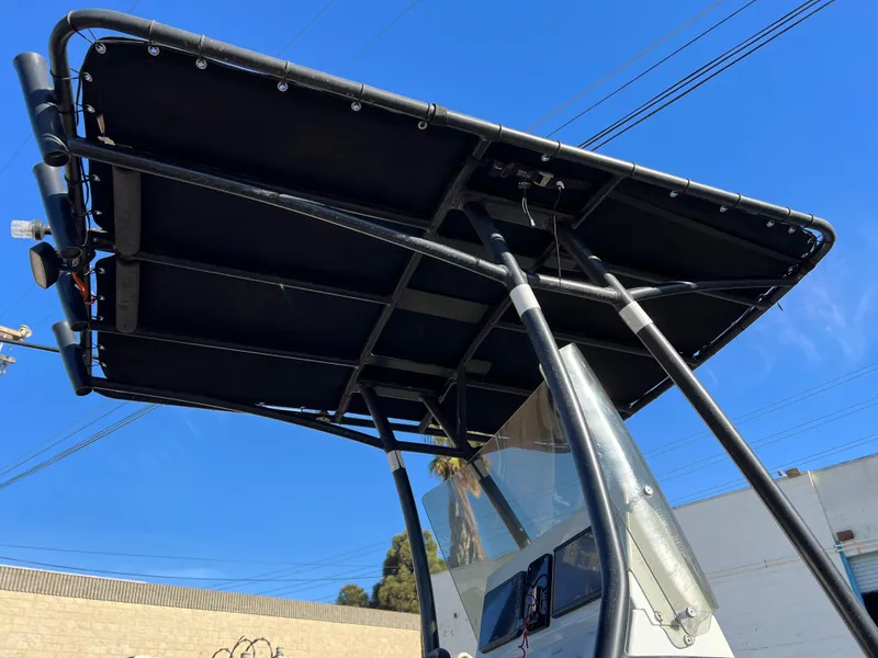 Slide: The Image of Garmin navigation display on 2020 Zodiac Pro 5.5 boat, showing detailed marine map. - 20