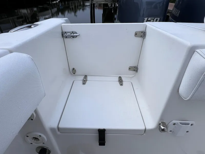 Slide: The Image of 2017 Sea Hunt Gamefish 25 boat, clean seating area, minimal wear, only 200 hours. - 29