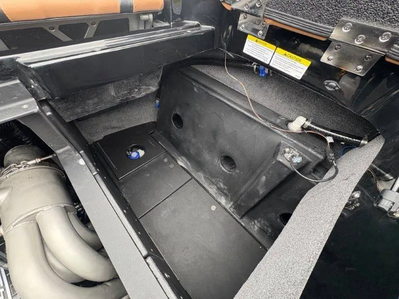 Slide: The Image of 2025 Malibu 25 LSV engine compartment, showcasing internal components and wiring. - 42