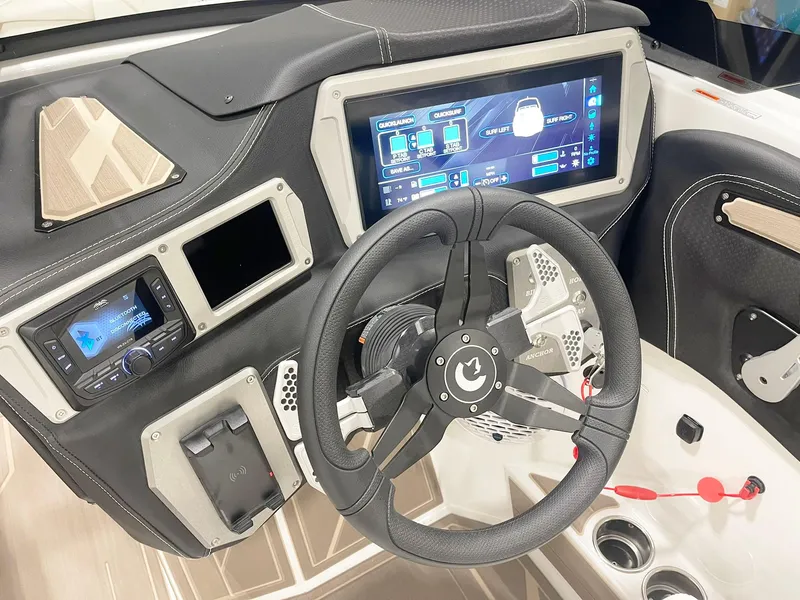 Slide: The Image of 2025 Centurion NV213 dashboard with touchscreen and modern controls. - 9