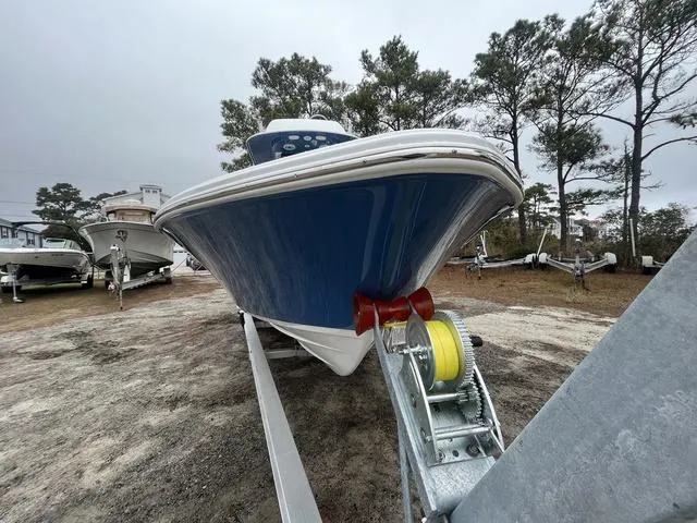 Slide: The Image of Sportsman Masters 267OE Bay Boat 2025 - 2