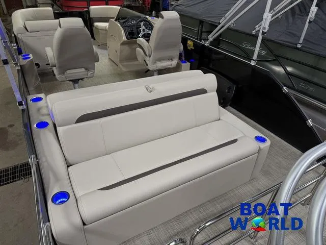 Slide: The Image of Bentley Pontoons Legacy 220 Swingback & Honda 4-Stroke EFI 2026 - 26