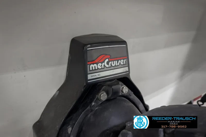 Slide: The Image of MerCruiser engine part on a 1993 Bryant 200 boat. - 35