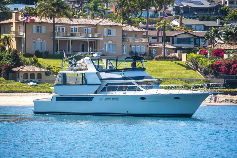 Slide: The Image of Californian 55 Cockpit Motor Yacht 1989 - 38
