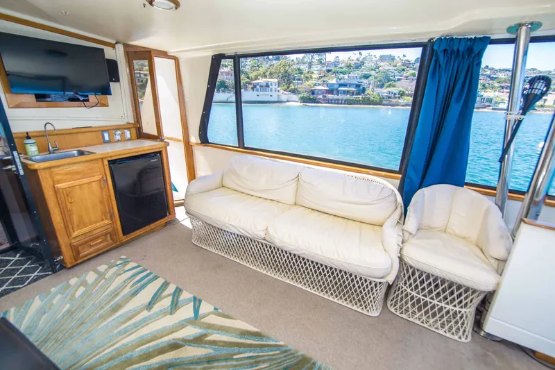 Slide: The Image of Californian 55 Cockpit Motor Yacht 1989 - 11