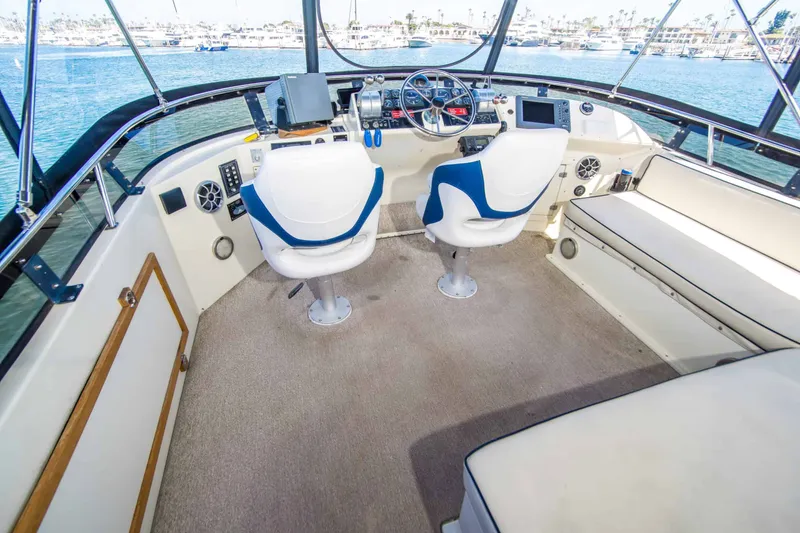 Slide: The Image of Californian 55 Cockpit Motor Yacht 1989 - 31