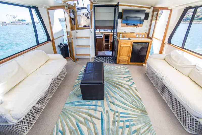 Slide: The Image of Californian 55 Cockpit Motor Yacht 1989 - 9