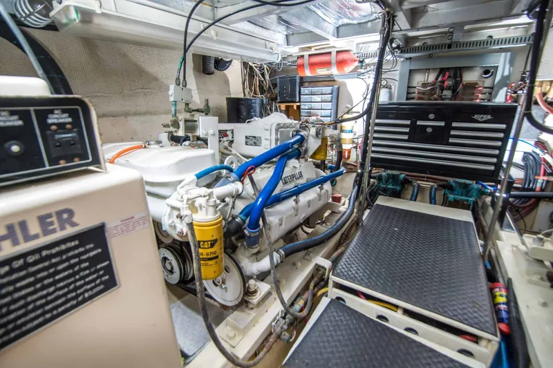 Slide: The Image of Californian 55 Cockpit Motor Yacht 1989 - 37