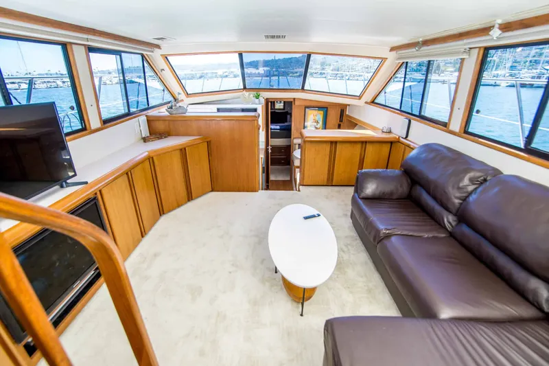 Slide: The Image of Californian 55 Cockpit Motor Yacht 1989 - 14
