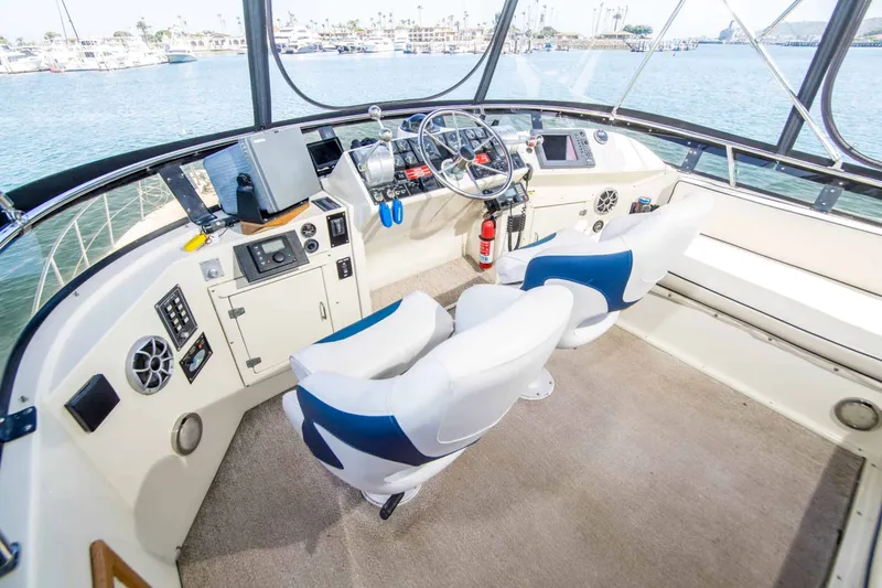 Slide: The Image of Californian 55 Cockpit Motor Yacht 1989 - 32