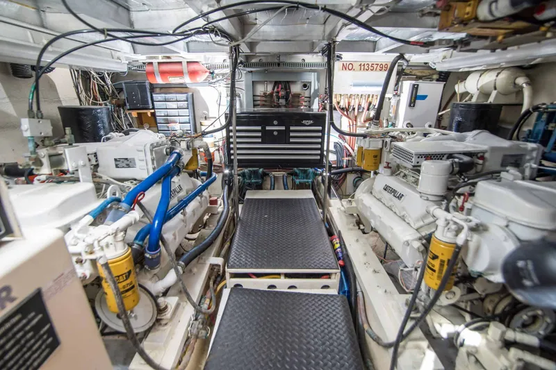Slide: The Image of Californian 55 Cockpit Motor Yacht 1989 - 35