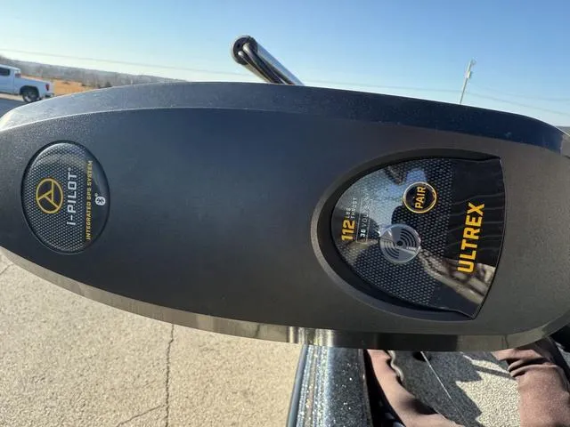 Slide: The Image of Close-up of Minn Kota Ultrex trolling motor on 2022 Phoenix 721 Pro XP boat. - 8