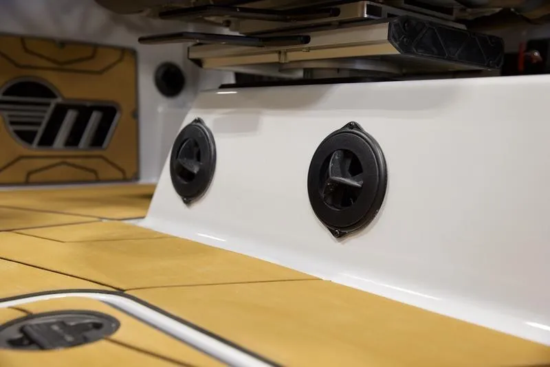 Slide: The Image of 2025 Malibu 25 LSV interior detail with sleek design and modern features. - 17