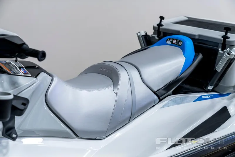Slide: The Image of 2024 Sea-Doo Fish Pro 130 Scout, sleek design, comfortable seating, advanced features. Save $5,000. - 3
