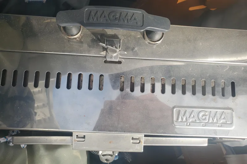 Slide: The Image of Magma grill on a 1996 Catalina 42 MkII sailboat. - 36