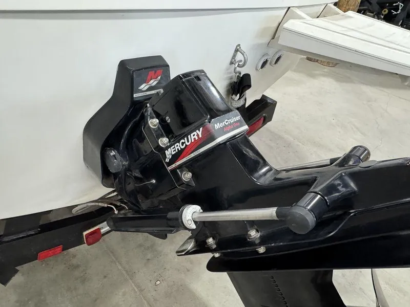 Slide: The Image of 2000 Bayliner 2252 Ciera Express with Mercury MerCruiser engine, close-up view. - 19