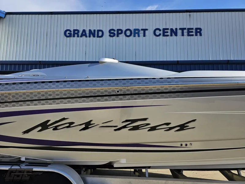 Slide: The Image of 2007 Nor-Tech 3900 Super-VEE boat at Grand Sport Center. - 5