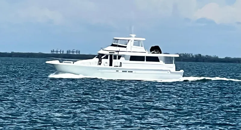 Slide: The Image of Hatteras 62 Cockpit Motor Yacht 1990 - 74