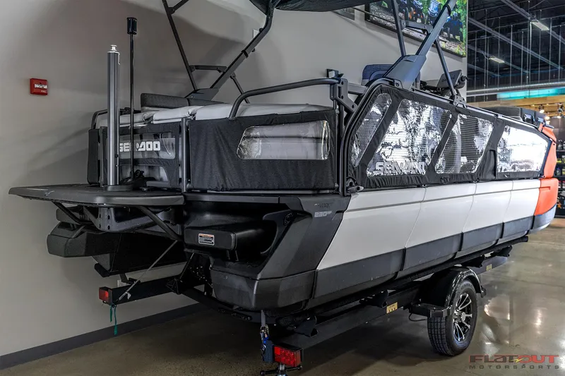 Slide: The Image of 2024 Sea-Doo SWITCH Cruise 21, 230HP, showcased indoors, save $12,000. - 4