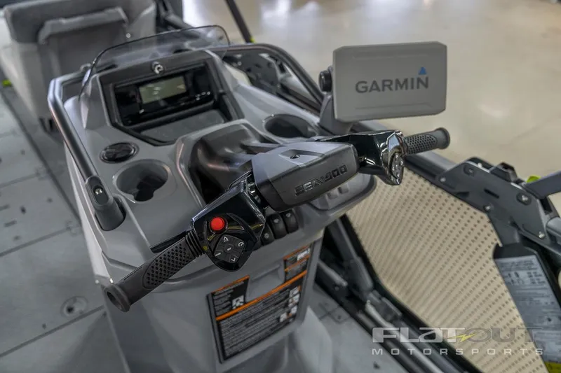 Slide: The Image of 2024 Sea-Doo SWITCH Cruise 21 dashboard with Garmin navigation system. Save $12,000 offer. - 32