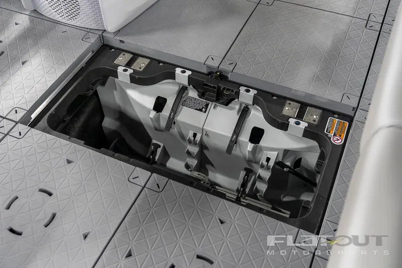 Slide: The Image of 2024 Sea-Doo SWITCH Cruise 21 interior storage compartment detail. Save $12,000. - 4