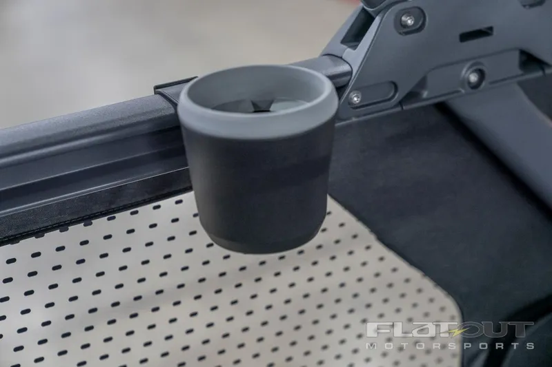 Slide: The Image of 2024 Sea-Doo SWITCH Cruise 21 cup holder detail, showcasing modern design and functionality. - 7