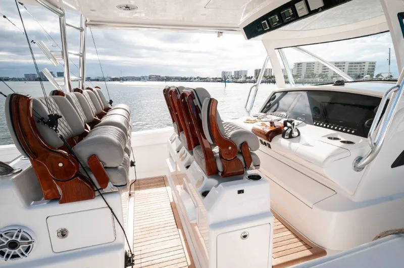 Slide: The Image of 2021 Valhalla Boatworks V-46-GO ROUTE-Helm 2 - 1